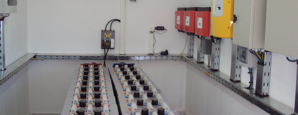 Systèmes photovoltaïque pour la télécommunication avec batteries Hoppecke