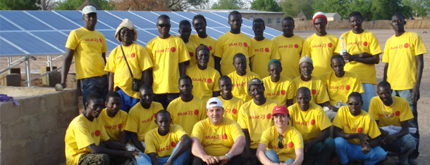 Electrification rurale à Ndelle au Senegal